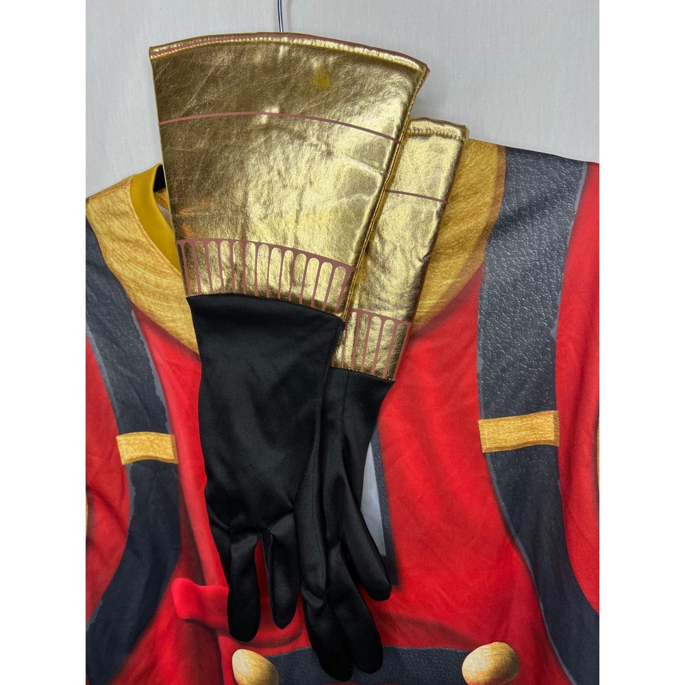 Spirit Halloween Fortnite Crackshot Nutcracker Costume Set Mask Gloves Mens M - Picture 8 of 11
